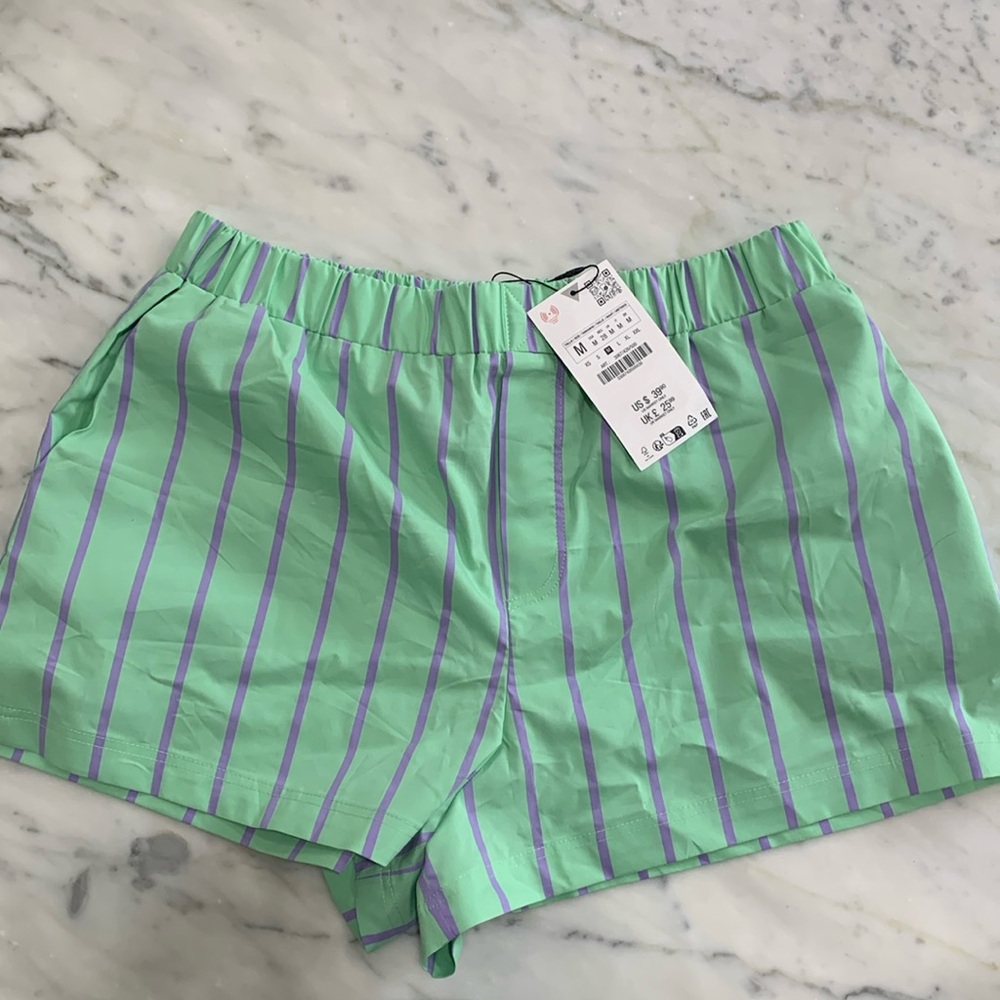 Zara striped boxer shorts